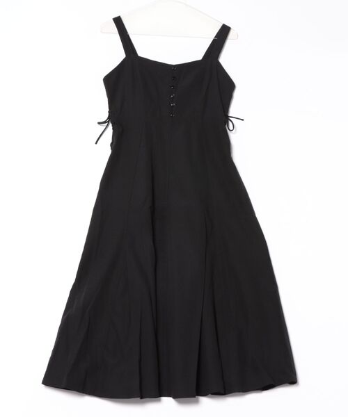1111clothing(ワンフォークロージング)の「レースアップ ワンピース / Racing-up dress(ワンピース・レディース・ブルー/ブラック/ライトグレー/ライトカーキ・M)」の6枚目の写真