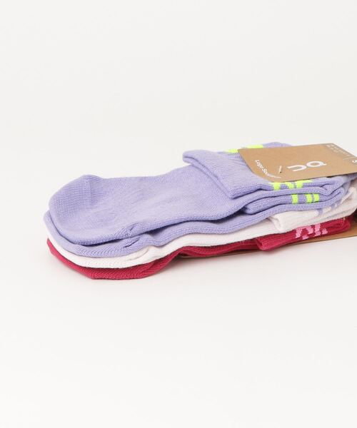 On(オン)の「On/オン Logo Sock Mid 3P(ソックス/靴下・メンズ・ホワイト/その他24/グレー/ブラック・M/S)」の5枚目の写真