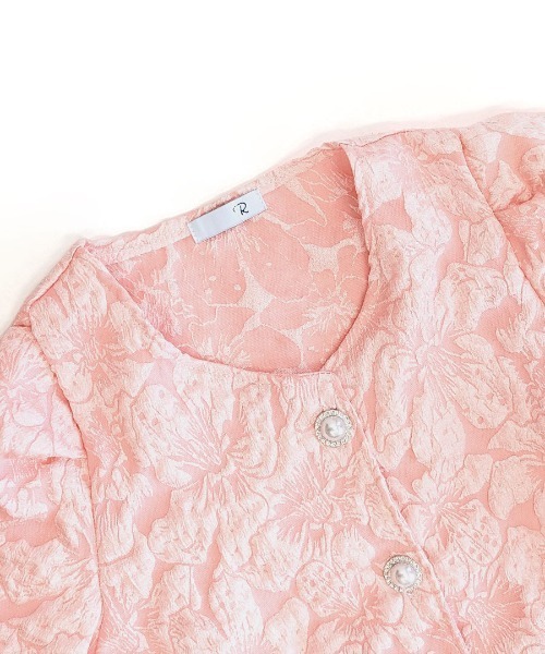 エムミーエメ　エムエメ　バックリボンフラワーミニワンピース エムミーエメ バックリボンフラワーミニワンピース M me eme