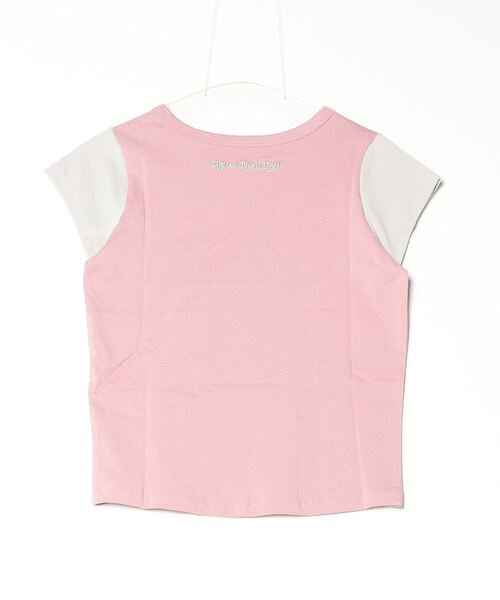HTH（エイチティーエイチ）の「Switching Tee（Tシャツ/カットソー・レディース・グレー/ベージュ/レッド/ピンク・フリー）」の12枚目の写真