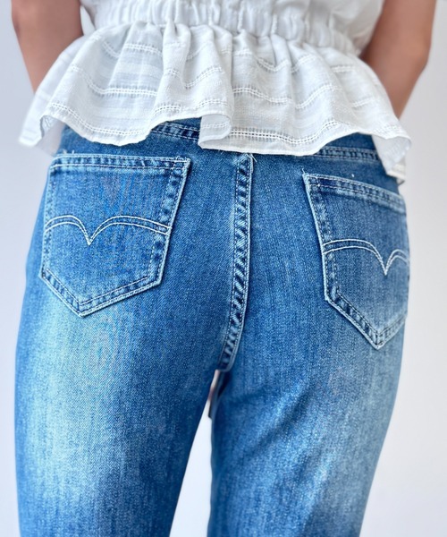 セール】【Y2Kウェーブ】ブーツカットデニム（デニムパンツ）｜Y2K