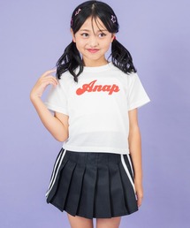 ANAP kids（アナップキッズ）の「ロゴ プリント Tシャツ（Tシャツ/カットソー）」