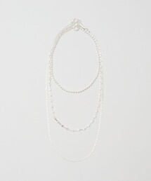 in mood（インムード）の「【別注】＜in mood＞MULTI 3P チェーンネックレス（ネックレス）」
