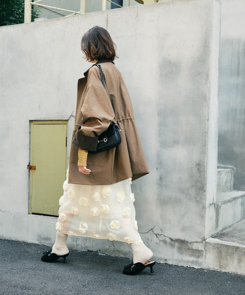 新品未使用 Cygne シーニュ ランダムフレアスカートAimee バックレースアップボリュームフレアスカート｜JENNE(ジェンヌ