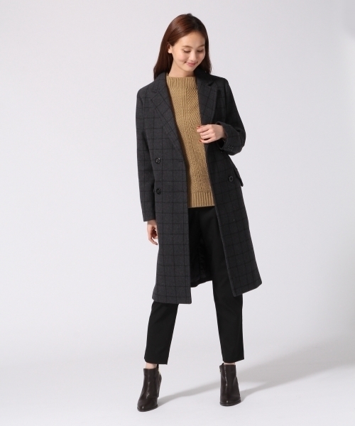 GLOBAL WORK(グローバルワーク)の「ニットベストレイヤープルオーバー長袖2/706839(ニット/セーター・レディース・ネイビー/ブラウン/カーキ/グレー/ブルー・LARGE/SMALL/MEDIUM)」の7枚目の写真