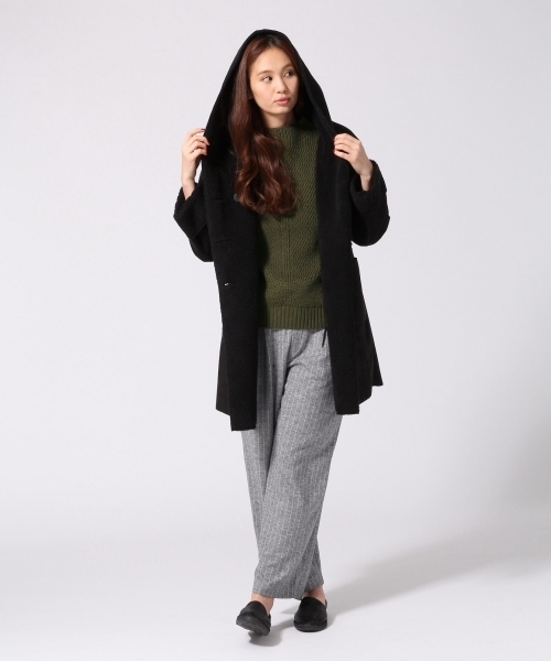 GLOBAL WORK(グローバルワーク)の「ニットベストレイヤープルオーバー長袖2/706839(ニット/セーター・レディース・ネイビー/ブラウン/カーキ/グレー/ブルー・LARGE/SMALL/MEDIUM)」の9枚目の写真