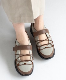 JELLY BEANS | ゴムクロスストラップスニーカー(215-55167)JELLY BEANS(ジェリービーンズ)(スニーカー)