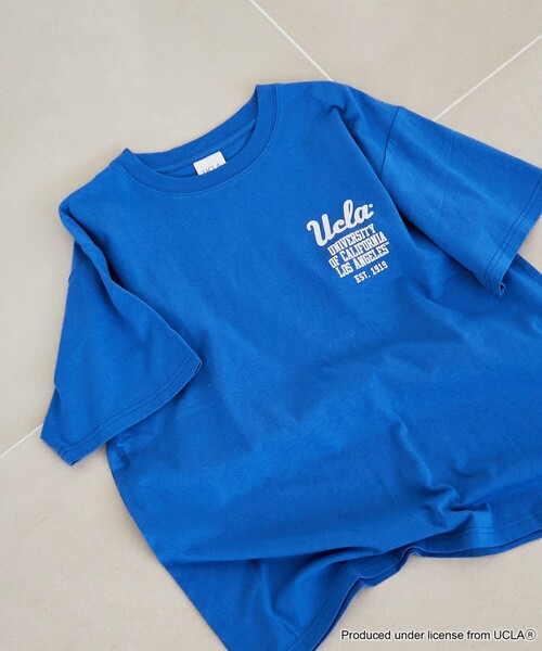 UCLA（ユーシーエルエー）の「【UCLA 別注】 カレッジプリントTシャツ（Tシャツ/カットソー・レディース・オフホワイト/ナチュラル/コバルトブルー/ダークグレー・L/M）」の20枚目の写真