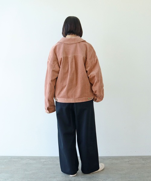PAR ICI（パーリッシィ）の「6Wコーデュロイ ブルゾン（ブルゾン・レディース・カーキ/マスタード/ピンク・FREE）」の16枚目の写真
