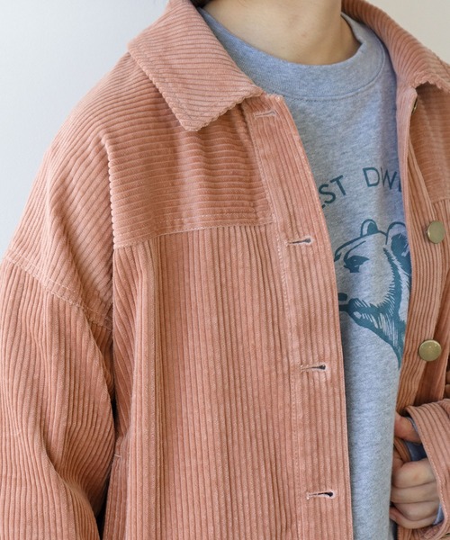 PAR ICI（パーリッシィ）の「6Wコーデュロイ ブルゾン（ブルゾン・レディース・カーキ/マスタード/ピンク・FREE）」の13枚目の写真