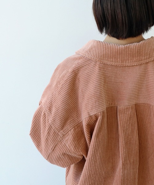 PAR ICI（パーリッシィ）の「6Wコーデュロイ ブルゾン（ブルゾン・レディース・カーキ/マスタード/ピンク・FREE）」の14枚目の写真