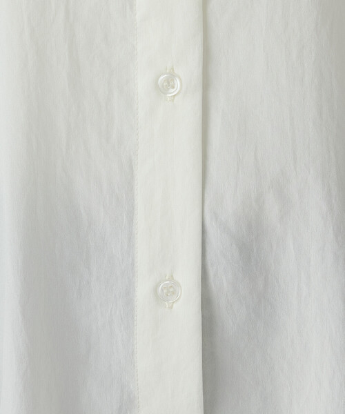 COMME CA ISM(コムサイズム)の「ニュアンス ロングシャツ(シャツ/ブラウス・レディース・ダークブラウン/ホワイト・LARGE/MEDIUM)」の22枚目の写真