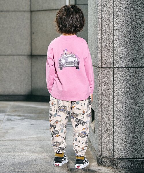 F.O.KIDS（エフオーキッズ）の「【ジュニア対応】3柄カットソーパンツ（スウェットパンツ・キッズ・チャコール/キナリ/グレー・80/90/100/110/120/130/140）」の8枚目の写真