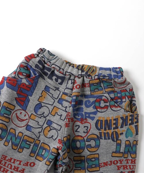 F.O.KIDS（エフオーキッズ）の「【ジュニア対応】3柄カットソーパンツ（スウェットパンツ・キッズ・チャコール/キナリ/グレー・80/90/100/110/120/130/140）」の9枚目の写真