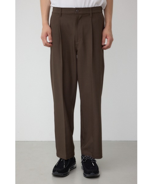 AZUL by moussy(アズールバイマウジー)の「C/Tベーシックエッセンシャルトラウザー(スラックス・メンズ・チャコールグレー/ダークブラウン・LARGE/MEDIUM)」の18枚目の写真