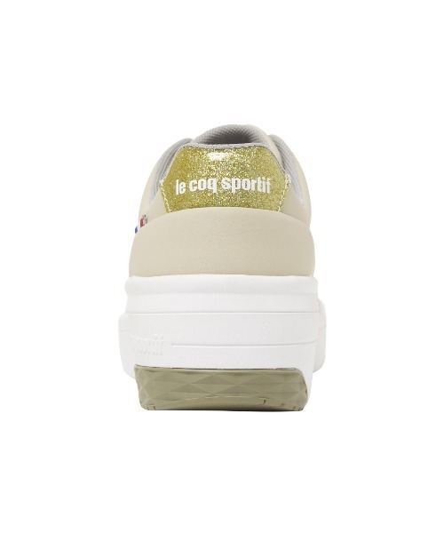 le coq sportif(ルコックスポルティフ)の「LCS セーヴル リフト II(スニーカー・レディース・ベージュ系その他/ブラック系/ホワイト×シルバー・23.0cm/24.5cm/25.0cm/23.5cm/24.0cm/22.5cm)」の19枚目の写真