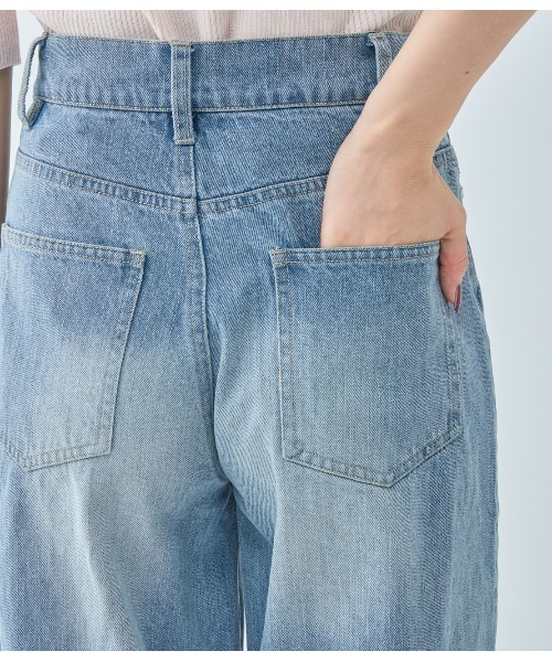 PEACH JOHN（ピーチジョン）の「バレルレッグデニムパンツ（その他パンツ・レディース・ブルー/ブラック・SMALL/MEDIUM）」の14枚目の写真