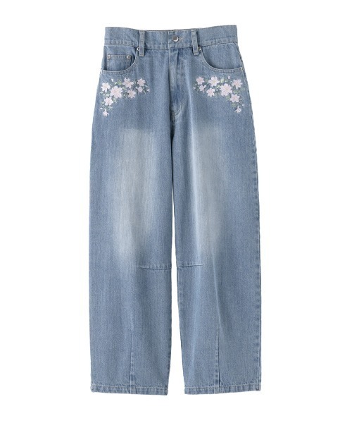 PEACH JOHN（ピーチジョン）の「バレルレッグデニムパンツ（その他パンツ・レディース・ブルー/ブラック・SMALL/MEDIUM）」の22枚目の写真