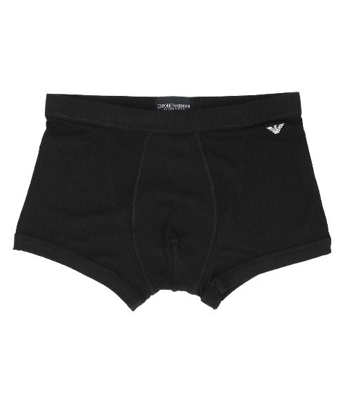 EMPORIO ARMANI ICONIC VISCOSE RIB ボクサーパンツ 前閉じ EUサイズ