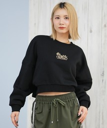 RVCA/ルーカ スウェット トレーナー ショート丈 BF044-003