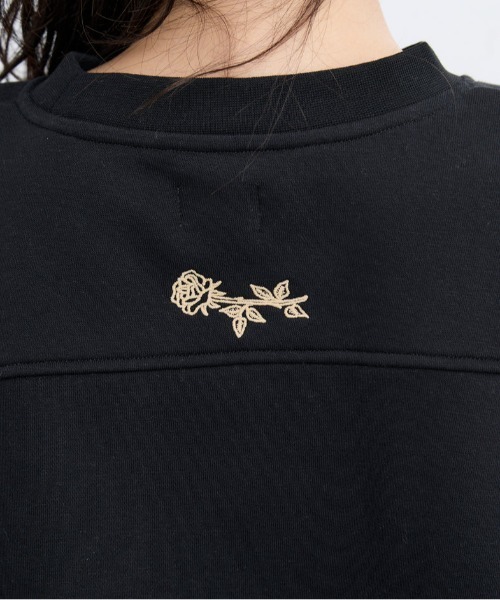 RVCA（ルーカ）の「RVCA/ルーカ スウェット トレーナー ショート丈 BF044-003（スウェット・レディース・グレー/ブラック・M/S）」の12枚目の写真