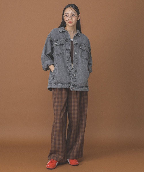 3.3 Field Trip （3.3フィールドトリップ）の「【モニタリング TWICE ナヨン着用】3.3 Field Trip／ポケット付きデニムジャケット（デニムジャケット・レディース・その他2/その他1・FREE）」の18枚目の写真