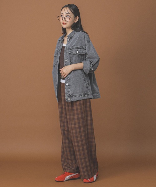 3.3 Field Trip （3.3フィールドトリップ）の「【モニタリング TWICE ナヨン着用】3.3 Field Trip／ポケット付きデニムジャケット（デニムジャケット・レディース・その他2/その他1・FREE）」の9枚目の写真