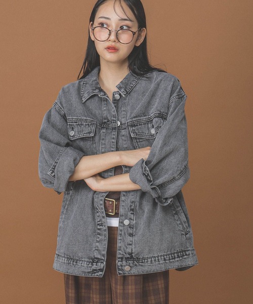 3.3 Field Trip （3.3フィールドトリップ）の「【モニタリング TWICE ナヨン着用】3.3 Field Trip／ポケット付きデニムジャケット（デニムジャケット・レディース・その他2/その他1・FREE）」の10枚目の写真