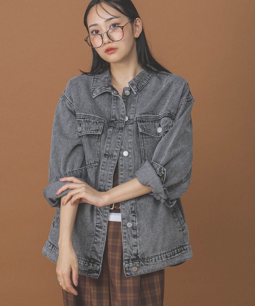 3.3 Field Trip （3.3フィールドトリップ）の「【モニタリング TWICE ナヨン着用】3.3 Field Trip／ポケット付きデニムジャケット（デニムジャケット・レディース・その他2/その他1・FREE）」の15枚目の写真