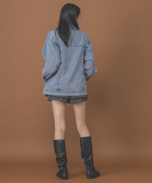 3.3 Field Trip （3.3フィールドトリップ）の「【モニタリング TWICE ナヨン着用】3.3 Field Trip／ポケット付きデニムジャケット（デニムジャケット・レディース・その他2/その他1・FREE）」の11枚目の写真