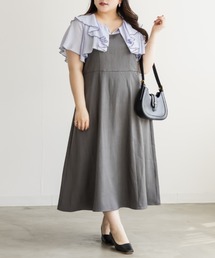 CLETTEオリジナルフリルドッキングワンピース