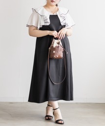 CLETTE（クレット）の「CLETTEオリジナルフリルドッキングワンピース（ワンピース）」