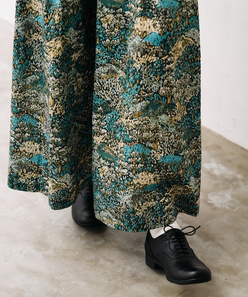 LA MARINE FRANCAISE（マリン フランセーズ）の「リバティプリントギャザーパンツ（その他パンツ・レディース・グリーン/ブルー・0/1）」の7枚目の写真