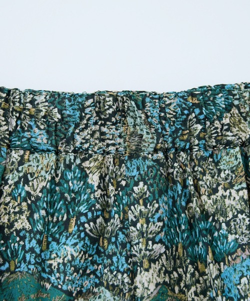 LA MARINE FRANCAISE（マリン フランセーズ）の「リバティプリントギャザーパンツ（その他パンツ・レディース・グリーン/ブルー・0/1）」の12枚目の写真