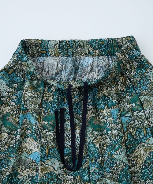 LA MARINE FRANCAISE（マリン フランセーズ）の「リバティプリントギャザーパンツ（その他パンツ・レディース・グリーン/ブルー・0/1）」の10枚目の写真