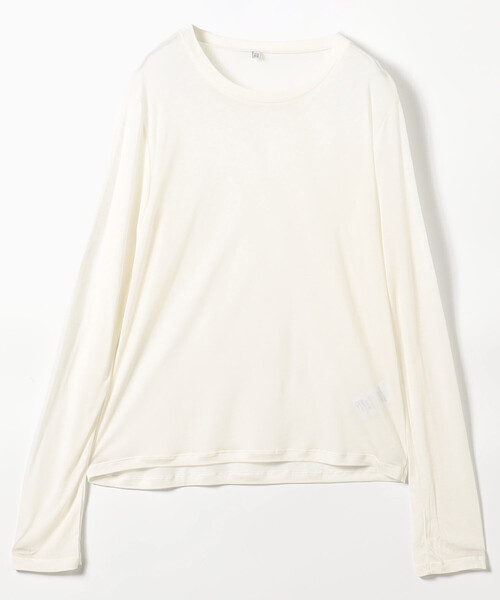 BASERANGE/ベースレンジ LONG SLEEVE TEE/シアーロングスリーブTシャツ