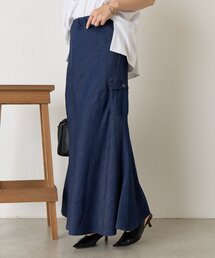 新品タグ付き　ジェナエスパスメルヴェイユ　サテンロングスカート サテンロングスカート | Jena espace merveilleux(ジェナ