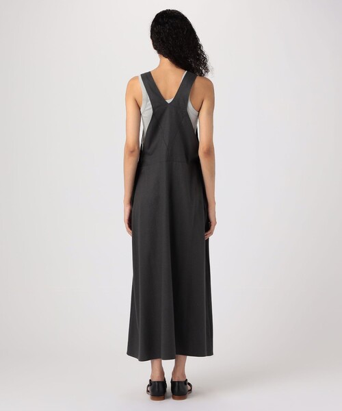 base range(ベースレンジ) Diph Dress Black セール】BASE RANGE GREN OVERALLS DRESS（ワンピース）｜BASERANGE