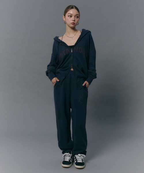 セール】ロゴプリントスウェットセットアップ（セットアップ）｜JUST A