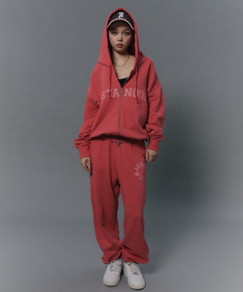 ロゴプリントスウェットセットアップ（セットアップ）｜JUST A NOON