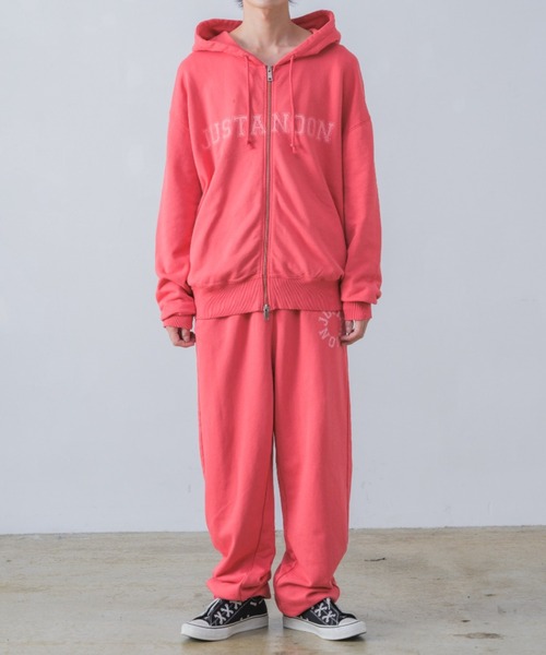 セール】ロゴプリントスウェットセットアップ（セットアップ）｜JUST A