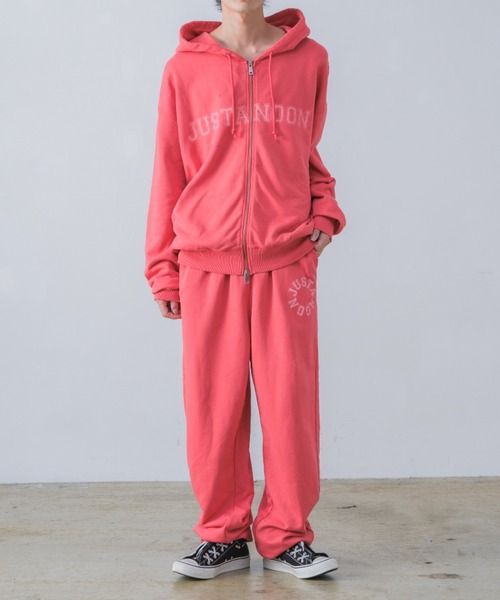 セール】ロゴプリントスウェットセットアップ（セットアップ）｜JUST A