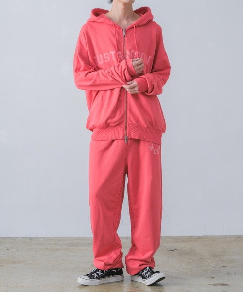 ロゴプリントスウェットセットアップ（セットアップ）｜JUST A NOON