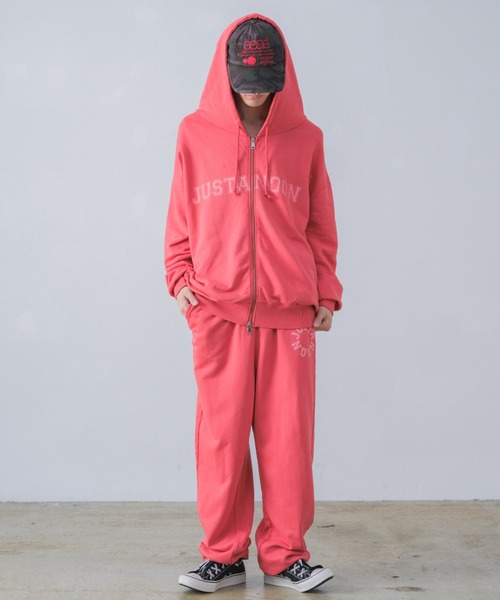 セール】ロゴプリントスウェットセットアップ（セットアップ）｜JUST A