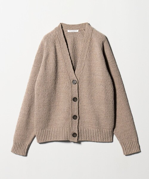 BEAUTY&YOUTH UNITED ARROWS(ビューティーアンドユースユナイテッドアローズ)の「ポリエステルコットンシルク Vネックカーディガン ウォッシャブル(カーディガン/ボレロ・レディース・ダークグレー/ベージュ・FREE)」の13枚目の写真