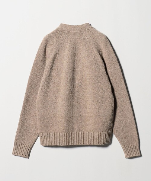 BEAUTY&YOUTH UNITED ARROWS(ビューティーアンドユースユナイテッドアローズ)の「ポリエステルコットンシルク Vネックカーディガン ウォッシャブル(カーディガン/ボレロ・レディース・ダークグレー/ベージュ・FREE)」の14枚目の写真