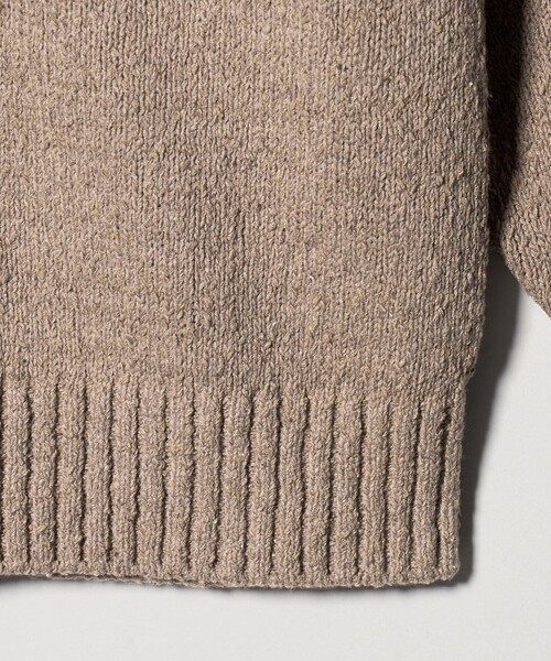 BEAUTY&YOUTH UNITED ARROWS(ビューティーアンドユースユナイテッドアローズ)の「ポリエステルコットンシルク Vネックカーディガン ウォッシャブル(カーディガン/ボレロ・レディース・ダークグレー/ベージュ・FREE)」の17枚目の写真