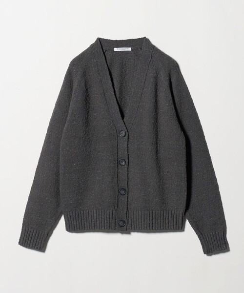 BEAUTY&YOUTH UNITED ARROWS(ビューティーアンドユースユナイテッドアローズ)の「ポリエステルコットンシルク Vネックカーディガン ウォッシャブル(カーディガン/ボレロ・レディース・ダークグレー/ベージュ・FREE)」の19枚目の写真