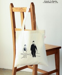 BEAMS JAPAN（ビームス　ジャパン）の「小津安二郎監督 / 映画 イラスト トートバッグ（トートバッグ・キッズ）」