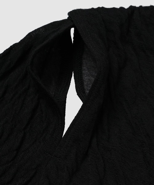 TANAKA(タナカ)の「HIGH-NECK JERSEY TOP(その他トップス・レディース・ブラック・27/26)」の3枚目の写真